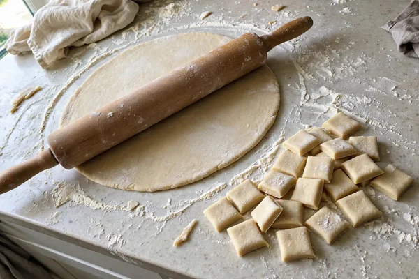 Step 5 — Afghan Mantu