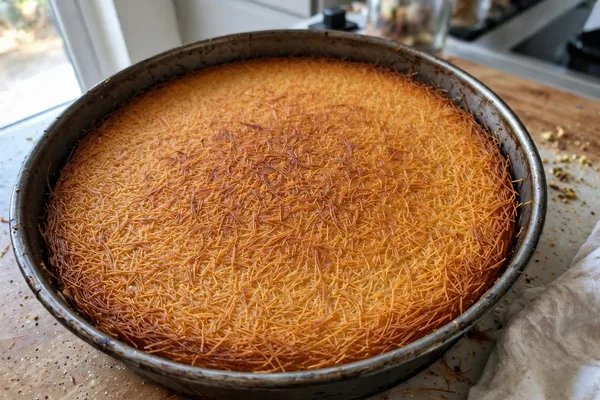 Step 4 — Biscoff Kunafa