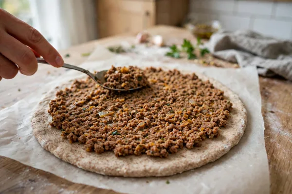 Step 6 — Chapshoro (Hunza Meat Pie)