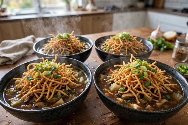 Step 10 — Chicken Manchow Soup