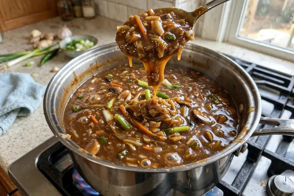 Step 9 — Chicken Manchow Soup