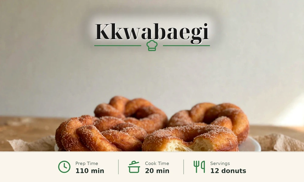 Kkwabaegi (Korean Twisted Donuts)