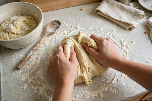 Step 2: Mix the dough — Kkwabaegi (Korean Twisted Donuts)