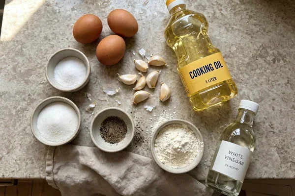 Step 1: Add the eggs to the blender — Professional Mayonnaise