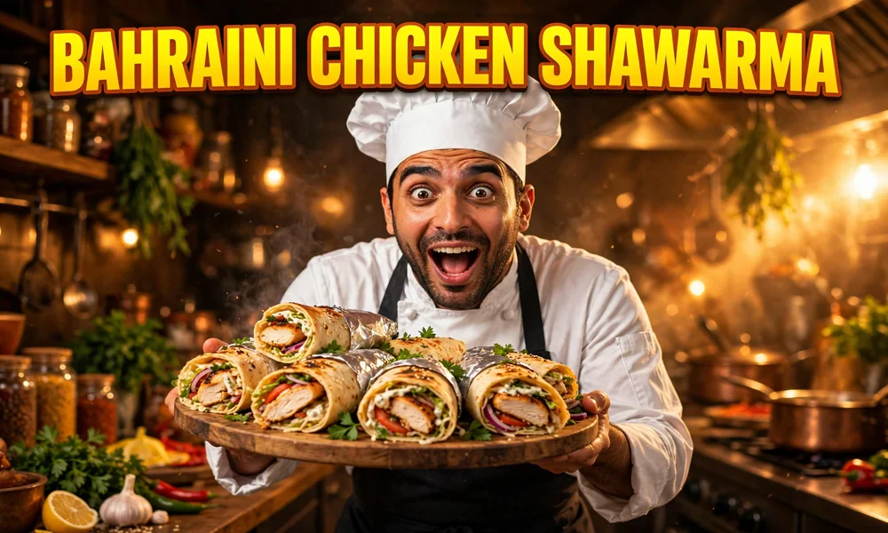 Bahraini Chicken Shawarma