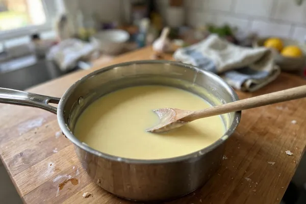 Step 5 — Creamy Wedding-Menu Vanilla Custard