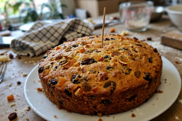 Step 13 — Yellow Bakery Fruit Cake