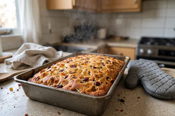 Step 14 — Yellow Bakery Fruit Cake