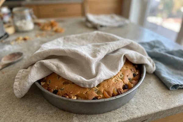Step 15 — Yellow Bakery Fruit Cake