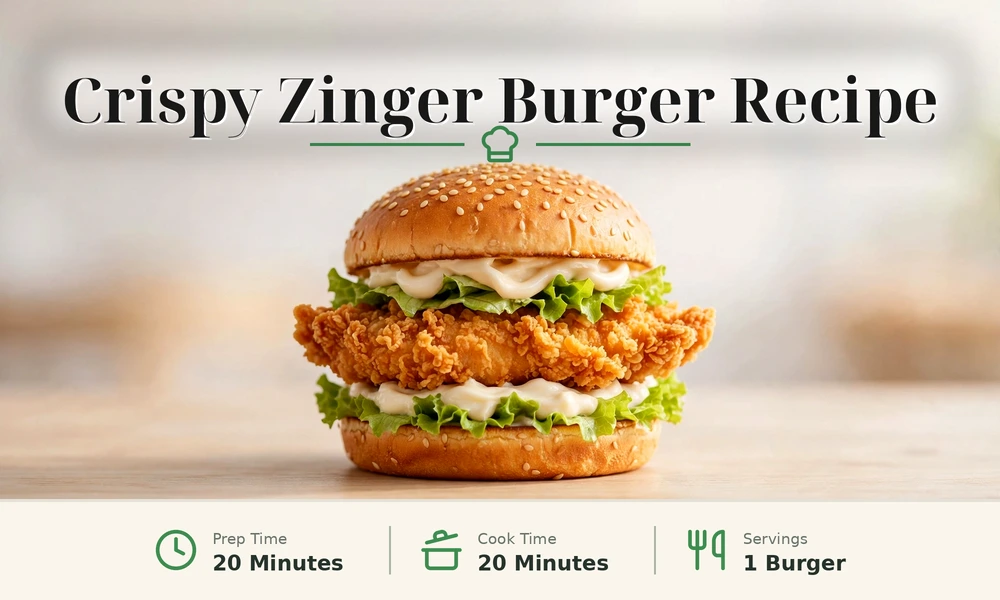 Crispy Zinger Burger
