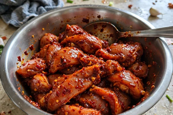 Step 1: Marinate the Chicken (This Is Where the Magic Starts) — Crispy Zinger Burger