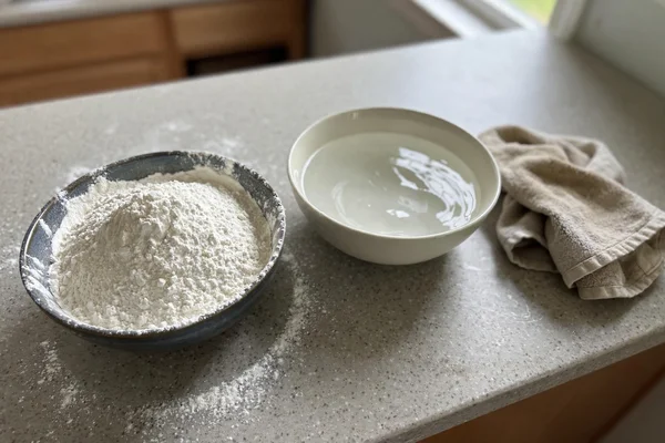 Step 2: Set Up Your Coating Station — Crispy Zinger Burger