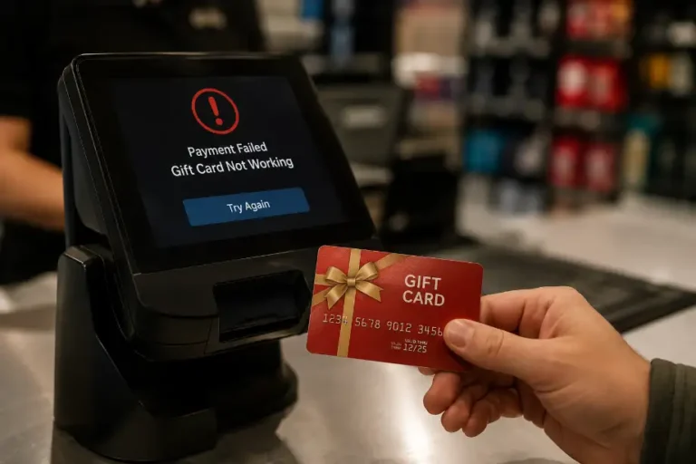 Common Reasons a Gift Card Is Not Working and How to Fix Them
