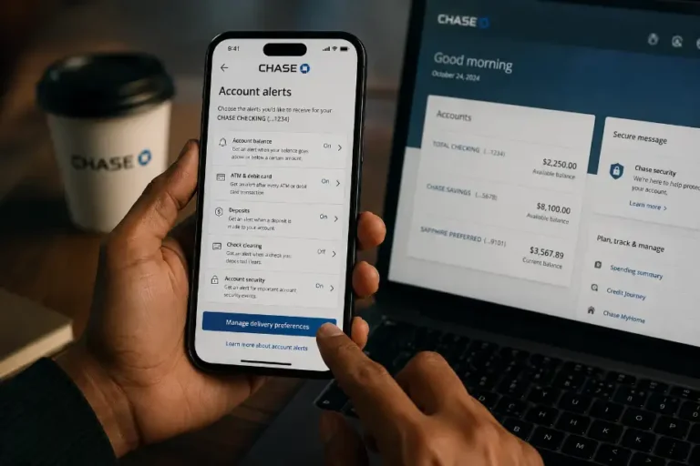 How to Set Up Account Alerts in the Chase Mobile App