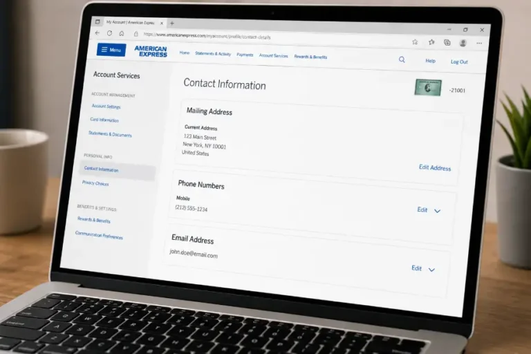 How to Update Your Mailing Address on American Express Without Calling Customer Support