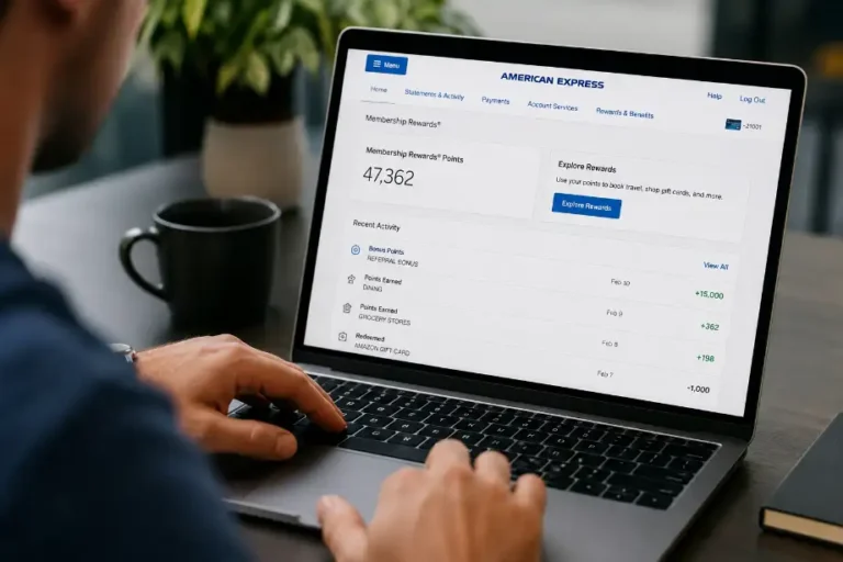 How to View Reward Points Activity on American Express